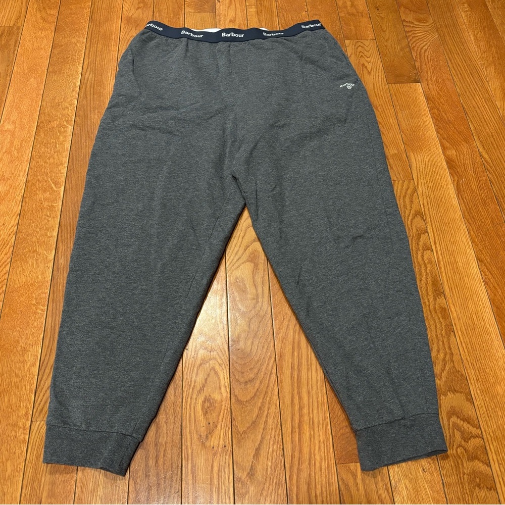 Barbour Charcoal Joggers for Men XXL
